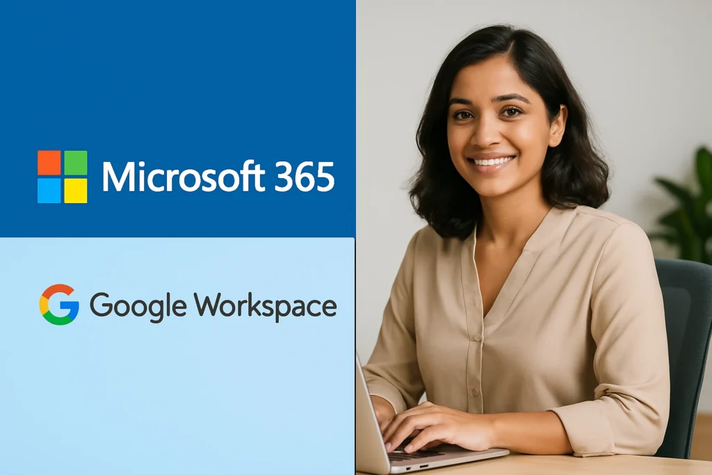 microsoft 365 vs google workspace for hybrid teams